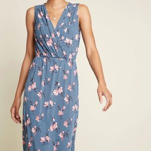 Modcloth Adoring Outcome Floral Dress